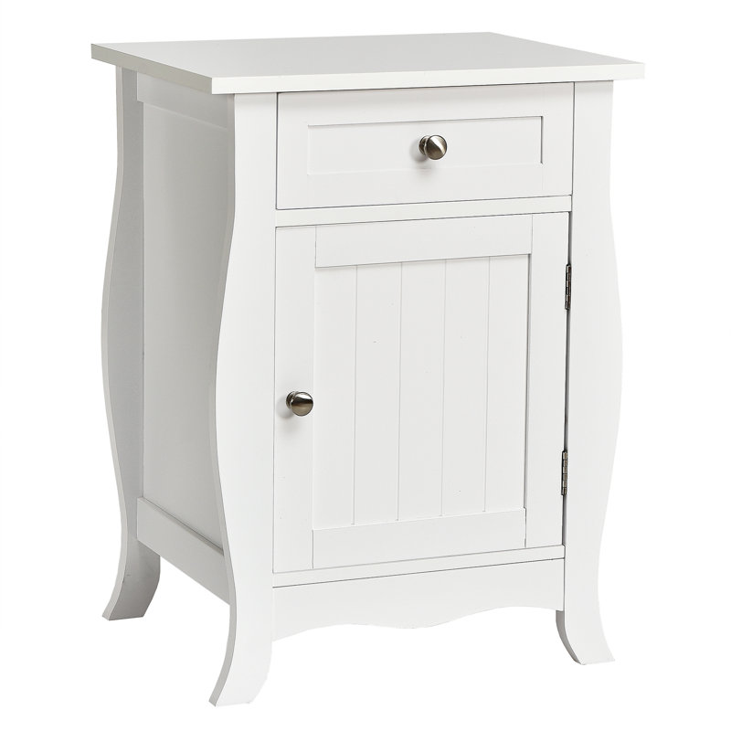 Marlow Home Co Saigo Manufactured Wood Bedside Table Wayfair Co Uk